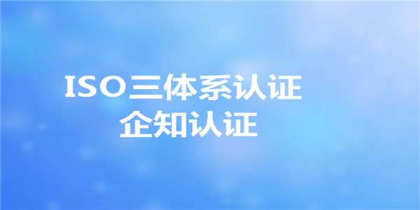 ISO9000质量体系认证的基本要求